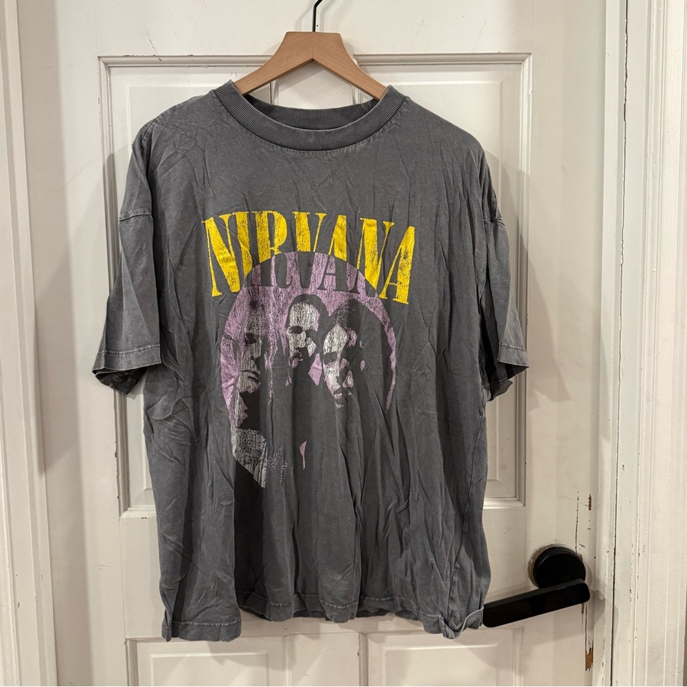 Nirvana Oversized Graphic T